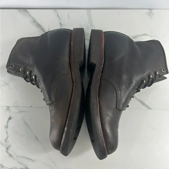 Chippewa lace up work boots